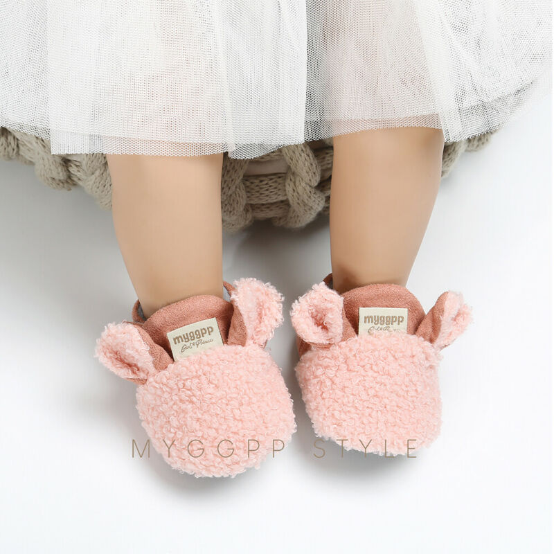 Baby Boy Girl Winter Warm Fleece Shoes -18M Newborn Infant Toddler Anti Slip First Walker, Gray
Baby Boy Girl Winter Warm Fleece Shoes -18M Newborn Infant Toddler Anti Slip First Walker, Gray