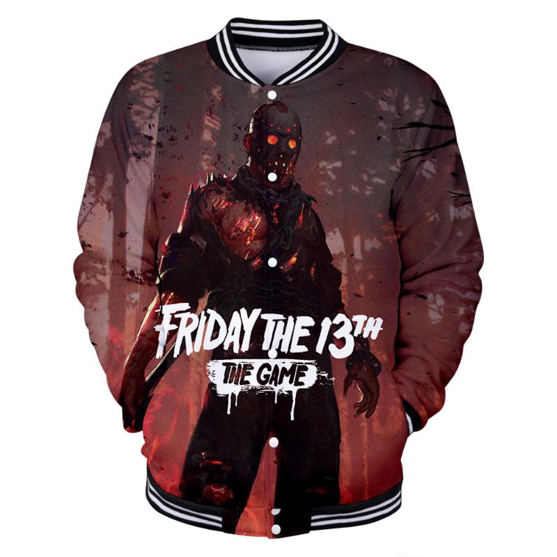 Friday the 13th 3D Printed Baseball Jackets Women/Men Fashion Long Sleeve Jacket 2020 Kpop Hot Sale Trendy Streetwear Clothes, Beige
Friday the 13th 3D Printed Baseball Jackets Women/Men Fashion Long Sleeve Jacket 2020 Kpop Hot Sale Trendy Streetwear Clothes, Beige
