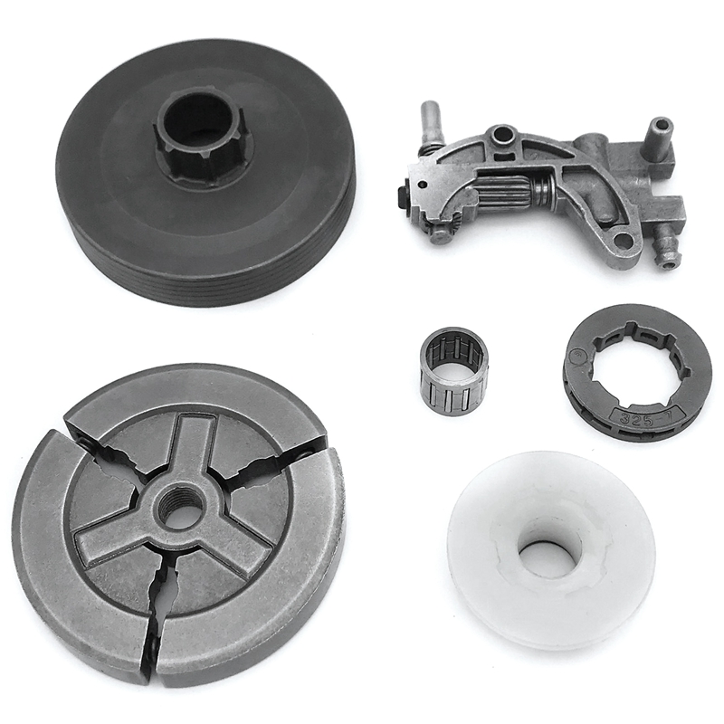 Clutch Sprocket Rim Drum for Chinese 4500 5200 5800 45Cc 52Cc 58Cc Oil Pump Worm Gear Bearing Kit Chainsaw
Clutch Sprocket Rim Drum for Chinese 4500 5200 5800 45Cc 52Cc 58Cc Oil Pump Worm Gear Bearing Kit Chainsaw