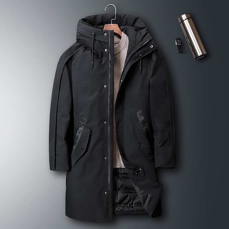 2019 Winter Feather Men's down Jacket Long Russian down Jacket Outdoor Workwear Thick Warm Button pocket Men Winter 9911, Black
2019 Winter Feather Men's down Jacket Long Russian down Jacket Outdoor Workwear Thick Warm Button pocket Men Winter 9911, Black