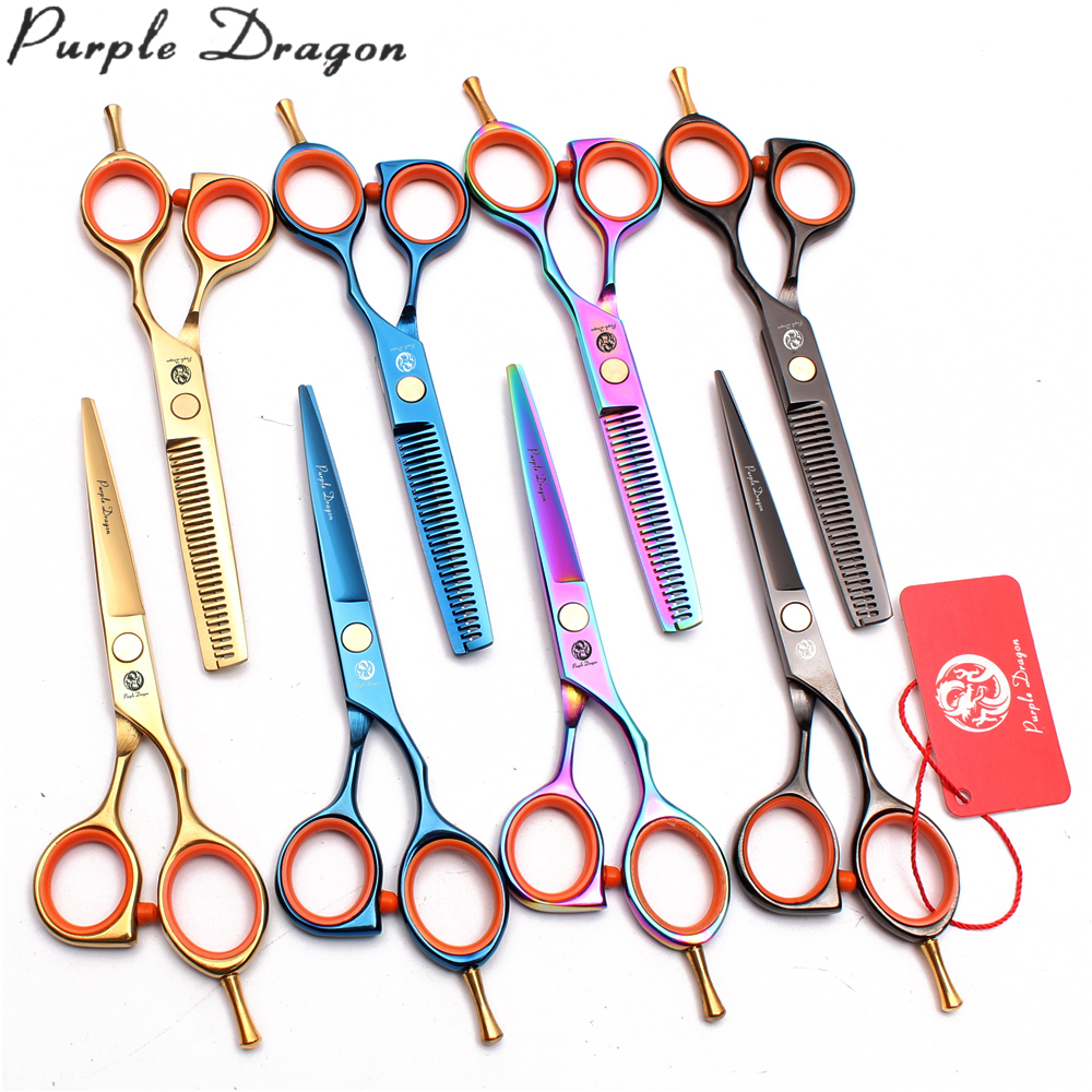 2Pcs Z1014 5.5" JP 440C Purple Dragon High Quality Human Hair Scissors Barber"s Hairdressing Shears Cutting or Thinning Scissors Style Tools
2Pcs Z1014 5.5" JP 440C Purple Dragon High Quality Human Hair Scissors Barber"s Hairdressing Shears Cutting or Thinning Scissors Style Tools