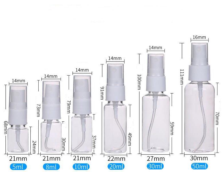 hot best 15ML 30ML 50ML 60ML 100ML Transparent Plastic Spray Bottle Atomizer Pumps For Essential Oils Travel Perfume Bulk Portable Makeup
hot best 15ML 30ML 50ML 60ML 100ML Transparent Plastic Spray Bottle Atomizer Pumps For Essential Oils Travel Perfume Bulk Portable Makeup