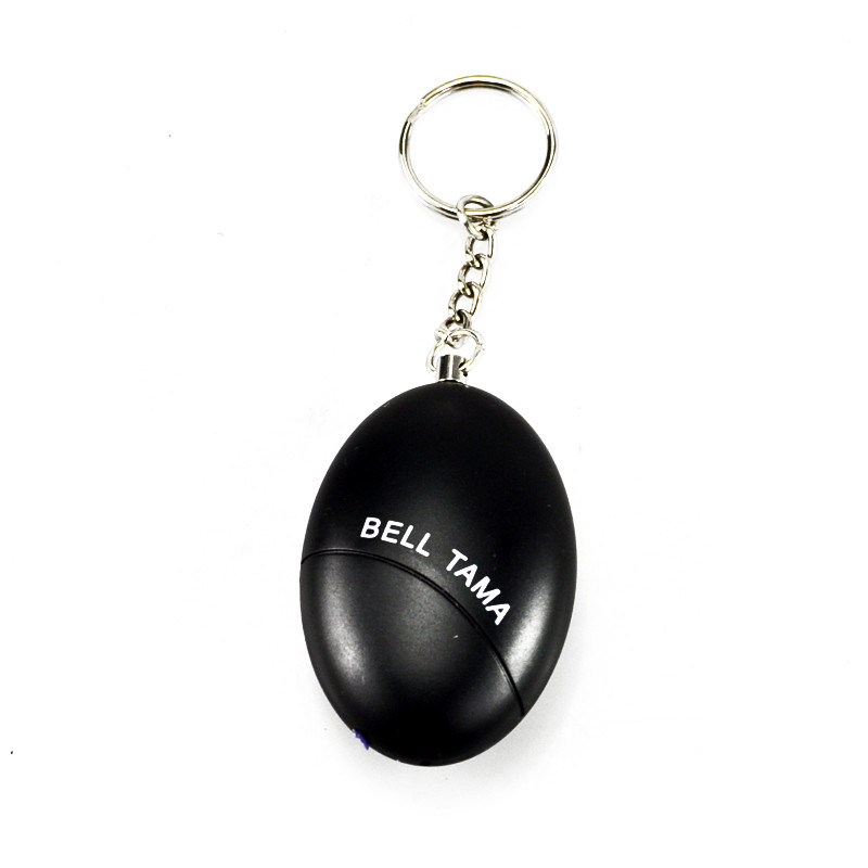 OTA 1pc Self Defense Alarm Egg Shape Girl Women AntiAttack AntiRape Security Protect Alert Personal Safety Scream Loud Keychain