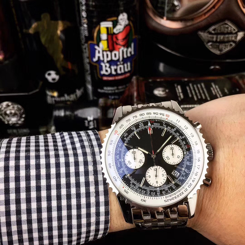 New Style Quartz Movement Chrongraph Men Watch Full Fuction Black Face Sapphire Crystal 316 Stainless Band Watch
New Style Quartz Movement Chrongraph Men Watch Full Fuction Black Face Sapphire Crystal 316 Stainless Band Watch
