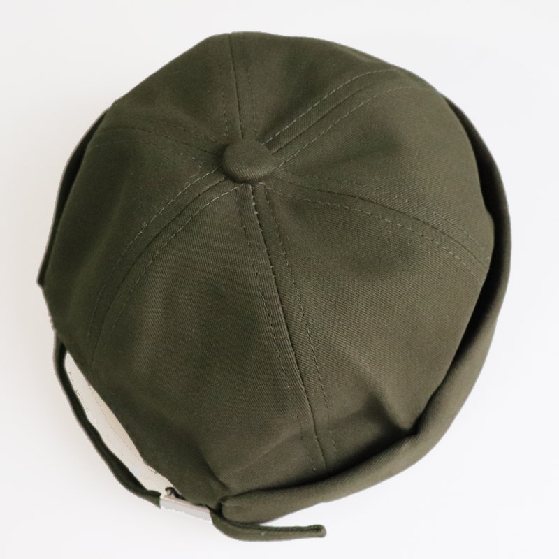 Fashion-Brimless Hat for Men Women Fitted Cotton Bonnet Skull Black Brimless Cap Docker Sailor Watch Beanie