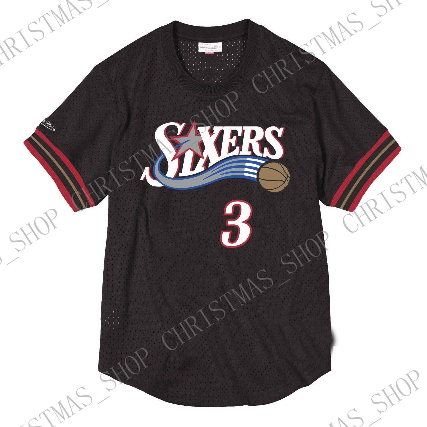 Cheap Custom Allen Iverson Mitchell & Ness Mens Mesh Jersey Shirt stitched Summer Tee Retro basketball jersey, As pic
Cheap Custom Allen Iverson Mitchell & Ness Mens Mesh Jersey Shirt stitched Summer Tee Retro basketball jersey, As pic