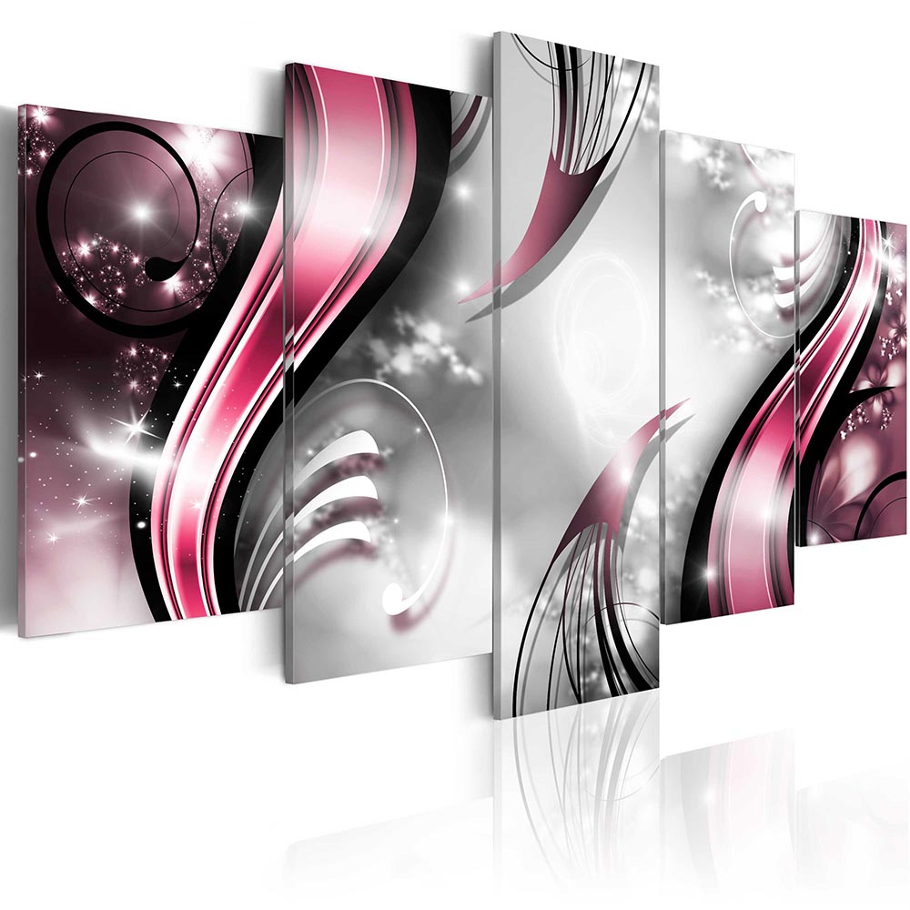 Abstract Canvas Print Modern Art Painting Fashion Design for Home Decoration, Choose Color & Size( No Frame )
