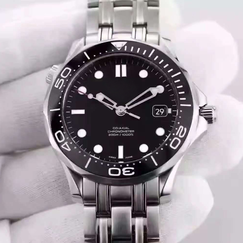 Luxury Watch High Quality Professional 300m James Bond 007 Automatic Mechanical Movement Watches Stainless Steel Mens Watch Wristwatch, Slivery;brown
Luxury Watch High Quality Professional 300m James Bond 007 Automatic Mechanical Movement Watches Stainless Steel Mens Watch Wristwatch, Slivery;brown