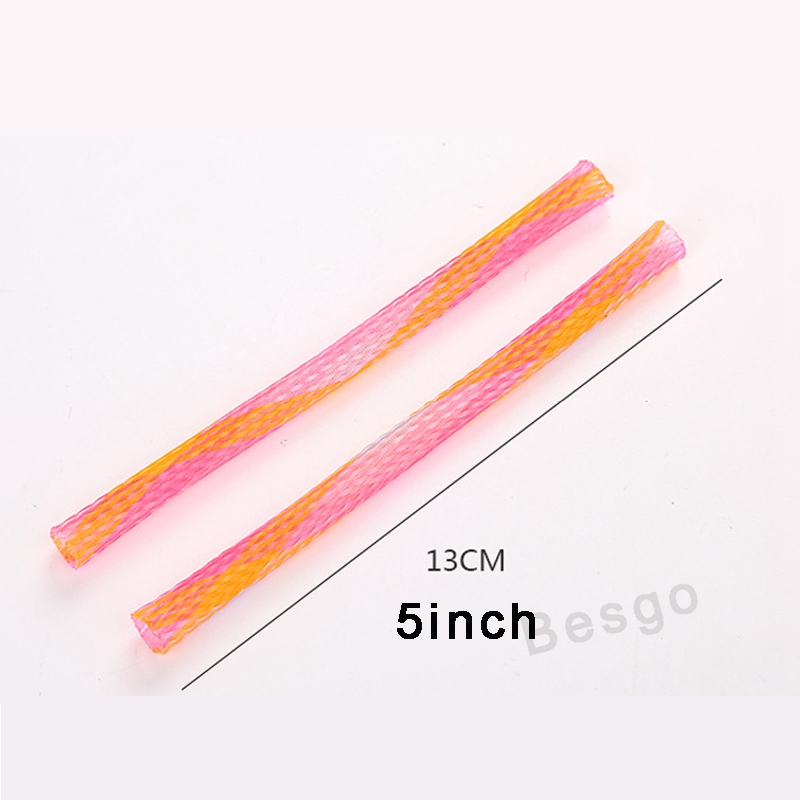 Retractable Funny Stick Cat Cats Teaser Wand Kitten Colorful Spring Tube Pet Action Interactive Toys Fidget Toy BC BH2863