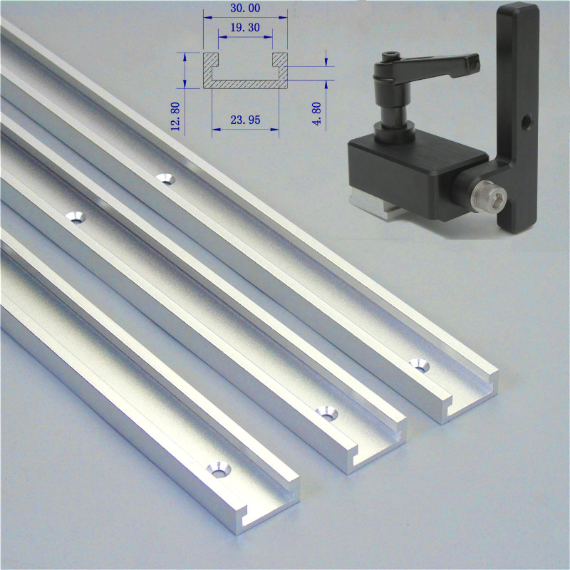 1 Set Miter Track Stop And 300-800mm T-Slot T-Track Slot Miter Aluminium Alloy For Woodworking Tool Track Stop DIY Manual
1 Set Miter Track Stop And 300-800mm T-Slot T-Track Slot Miter Aluminium Alloy For Woodworking Tool Track Stop DIY Manual