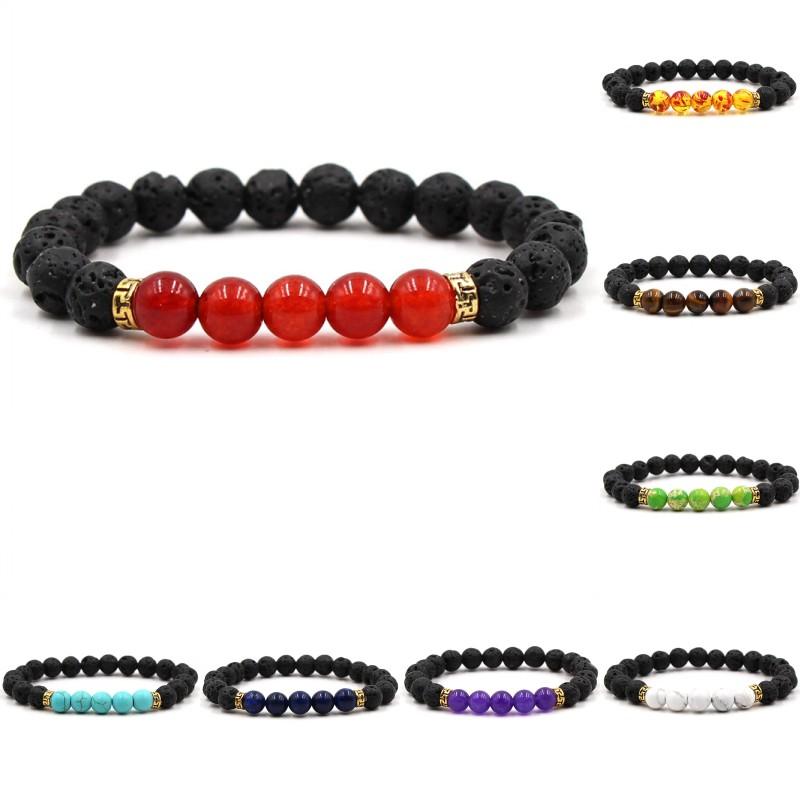Natural Volcanic Stone White Pine Bracelets Balance String Beads Yoga Bracelet Energy Stone Bracelets For Women Men Fashion Jewelry
Natural Volcanic Stone White Pine Bracelets Balance String Beads Yoga Bracelet Energy Stone Bracelets For Women Men Fashion Jewelry