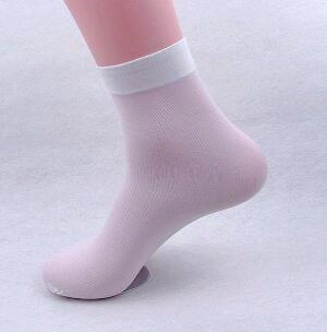 Wholeslae-Men's Super Extreme Thin Bamboo Fiber and Polyester Summer Breathable Venting Socks Ultra-thin Invisible Deodorant and Durable