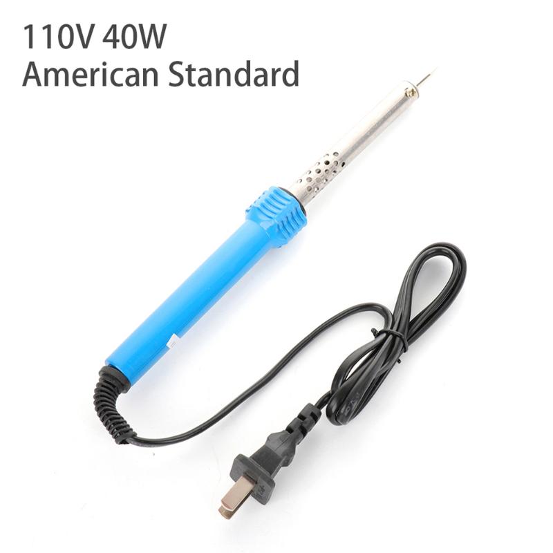 Soldering Iron 40W Electric Soldering Tools Kit Set With Solder Wire Iron Stand Using Stainless Steel Fast Heat Dissipation
Soldering Iron 40W Electric Soldering Tools Kit Set With Solder Wire Iron Stand Using Stainless Steel Fast Heat Dissipation