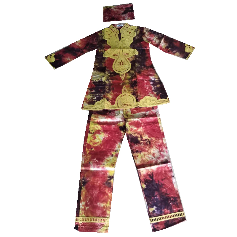 MD African Dashiki Shirt Pants Set Vetement Femme 2020 Bazin Riche Embroidery Clothes Long Sleeve Top Trousers Suit With Headtie
MD African Dashiki Shirt Pants Set Vetement Femme 2020 Bazin Riche Embroidery Clothes Long Sleeve Top Trousers Suit With Headtie