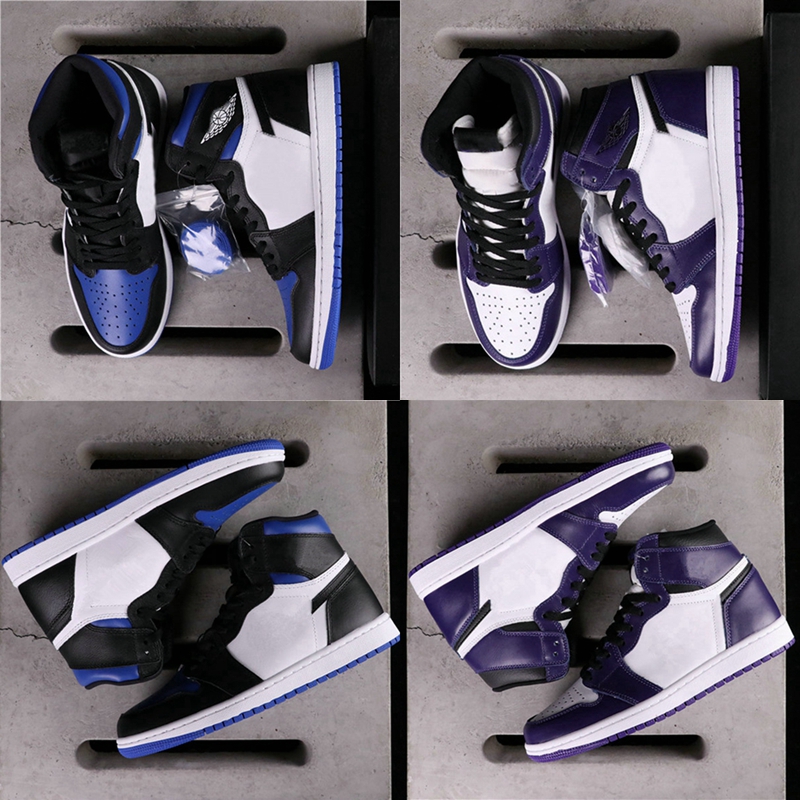 with box 2020 New High OG Game Royal 1 I mens womens basketball shoes 1s Court Purple trainers High quality Men des chaussures
with box 2020 New High OG Game Royal 1 I mens womens basketball shoes 1s Court Purple trainers High quality Men des chaussures