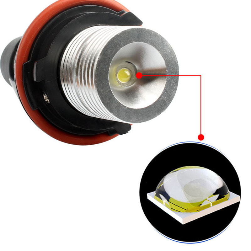 For BMW Angel Eyes Light Bulbs LED Headlight Marker Bulb E39 E53 E60 E63 E64 E66 E87 525i 530i xi 545i