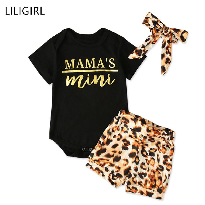 Newborn Baby Girl Clothes Sets Summer Kids Letter Print Tops+Leopard Shorts+Handband 3Pcs Outfit Toddler Girls Casual Sport Suit, Niu834
Newborn Baby Girl Clothes Sets Summer Kids Letter Print Tops+Leopard Shorts+Handband 3Pcs Outfit Toddler Girls Casual Sport Suit, Niu834