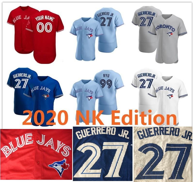 2020 Toronto Hyun-Jin Ryu Vladimir Guerrero Jr. Randal Grichuk Cavan Biggio Tanner Roark Bo Bichette Ryan Borucki Anderson Jerseys, As shown
2020 Toronto Hyun-Jin Ryu Vladimir Guerrero Jr. Randal Grichuk Cavan Biggio Tanner Roark Bo Bichette Ryan Borucki Anderson Jerseys, As shown