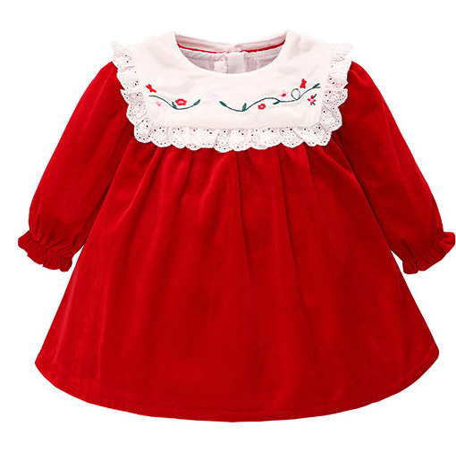 Girls Designer Dresses Luxury Red Velvet Shawl Shirt Brand Flower Embroidered Doll Dress 2019 New Kids Clothes Wholesale Fahsion Christmas
Girls Designer Dresses Luxury Red Velvet Shawl Shirt Brand Flower Embroidered Doll Dress 2019 New Kids Clothes Wholesale Fahsion Christmas