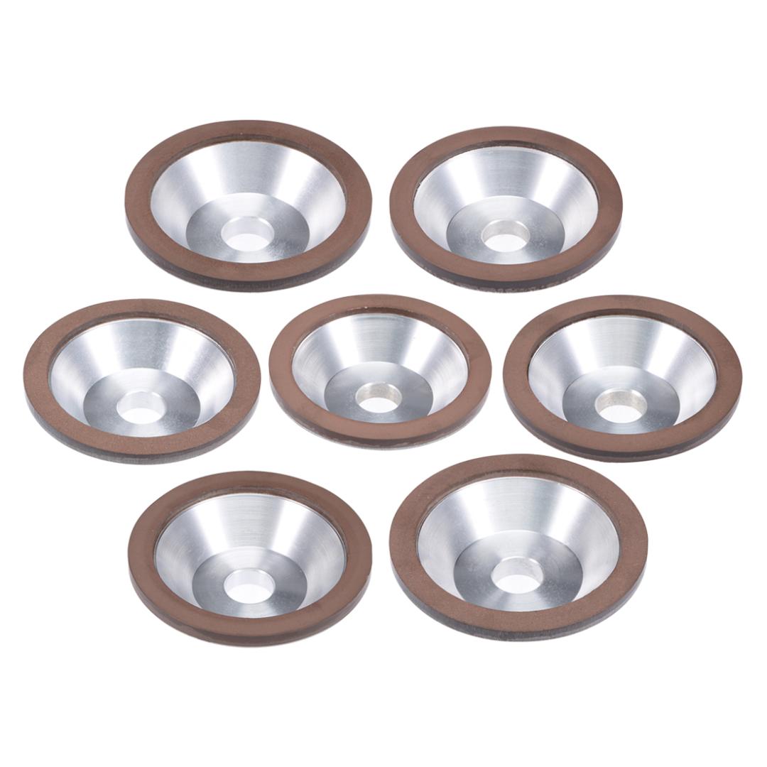 uxcell 1Pcs Diamond Grinding Wheel 100x32x20x10x3mm Resin Bond Cup Aluminum Resin to Uncomplicated Grinding Operation
uxcell 1Pcs Diamond Grinding Wheel 100x32x20x10x3mm Resin Bond Cup Aluminum Resin to Uncomplicated Grinding Operation