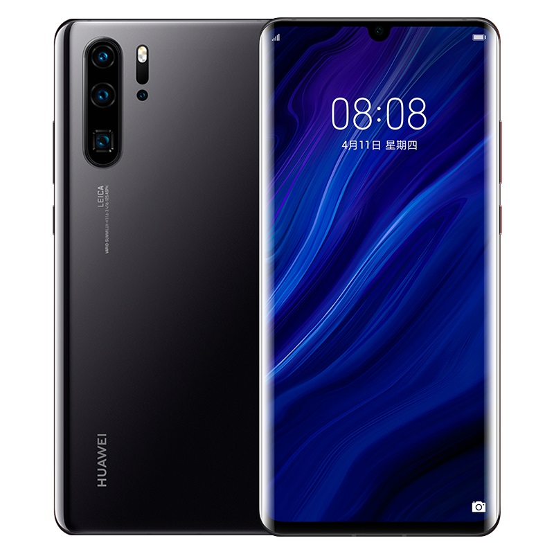 Original Huawei P30 Pro 4G Cell Phone Smart 8GB RAM 256GB ROM Kirin 980 Octa Core 40.0MP NFC HarmonyOS 6.47" OLED Full Screen Fingerprint ID IP68
