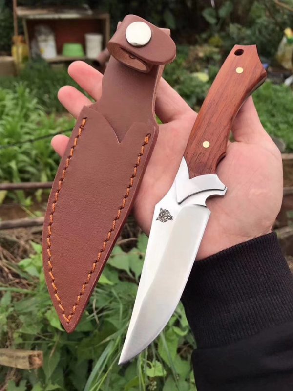 New Arrival Survival Straight Knife 440C Satin Blade Full Tang Wood Handle Outdoor Hunting Fishing Rescuse Knives Tools
New Arrival Survival Straight Knife 440C Satin Blade Full Tang Wood Handle Outdoor Hunting Fishing Rescuse Knives Tools