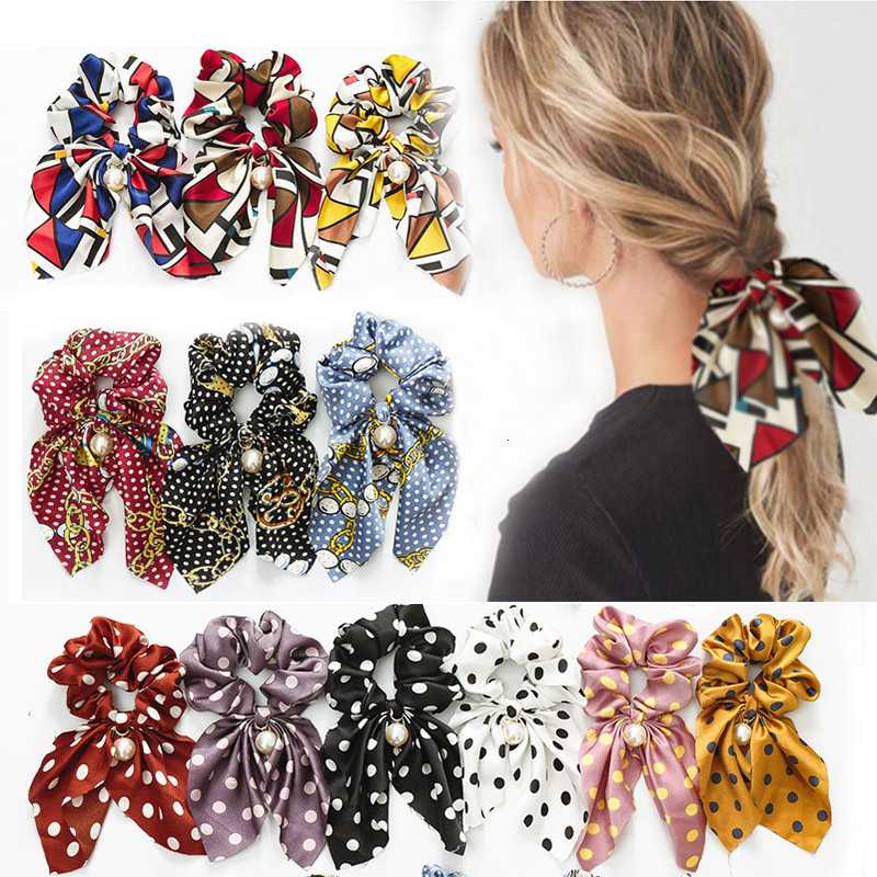 18Styles Simulated Pearl Bow Scrunchie Hair Accessories For Women Fashion Stripe Dot Elastic Hair Band Scarf Tie Ponytail Holder
18Styles Simulated Pearl Bow Scrunchie Hair Accessories For Women Fashion Stripe Dot Elastic Hair Band Scarf Tie Ponytail Holder