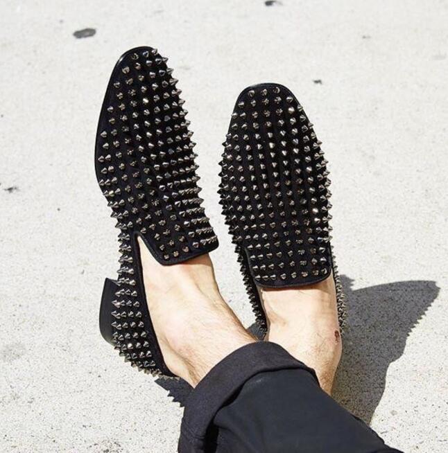 Luxury Name Red Bottom Homme Shoes Men Bussiness Dress Loafers Spiked Shoes Slip On Dandelion Sneaker Red Soles Oxford Leisure Fashion Flats
Luxury Name Red Bottom Homme Shoes Men Bussiness Dress Loafers Spiked Shoes Slip On Dandelion Sneaker Red Soles Oxford Leisure Fashion Flats