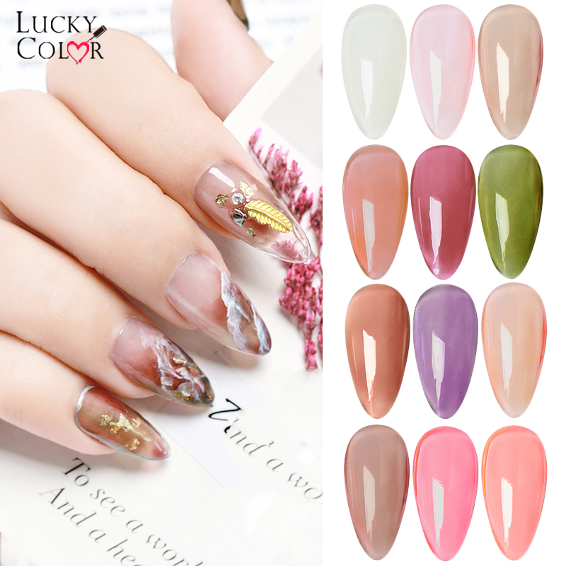 LUCKYCOLOR Nails Gel Polish 9D Glitter Cat's Eye Silver Jelly Nude Color Manicure Vernis UV Soak Off Design Nails Art 26 Colors, A120
LUCKYCOLOR Nails Gel Polish 9D Glitter Cat's Eye Silver Jelly Nude Color Manicure Vernis UV Soak Off Design Nails Art 26 Colors, A120