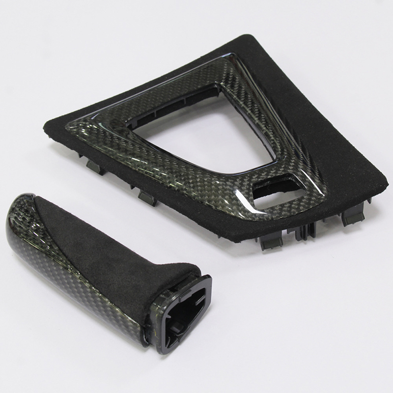 Carbon Fiber Gear shift Handbrake Cover For 3/4 series X1 M3 M4 F80 F82 F48 E84 E90 F30 F31 F34 Car Styling Pull Rod Decals
Carbon Fiber Gear shift Handbrake Cover For 3/4 series X1 M3 M4 F80 F82 F48 E84 E90 F30 F31 F34 Car Styling Pull Rod Decals