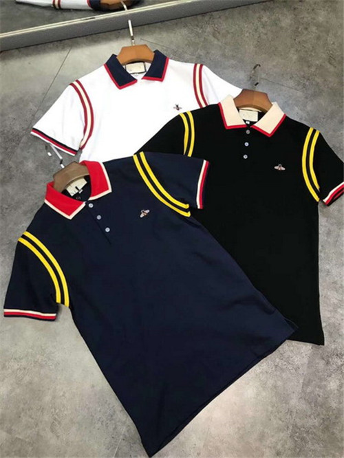 Italy New Men Polo Shirts Luxury Casual Medusa Polo Shirt Snake Bee Letter Print Embroidery Fashion High Street t-shirt, White;black
Italy New Men Polo Shirts Luxury Casual Medusa Polo Shirt Snake Bee Letter Print Embroidery Fashion High Street t-shirt, White;black
