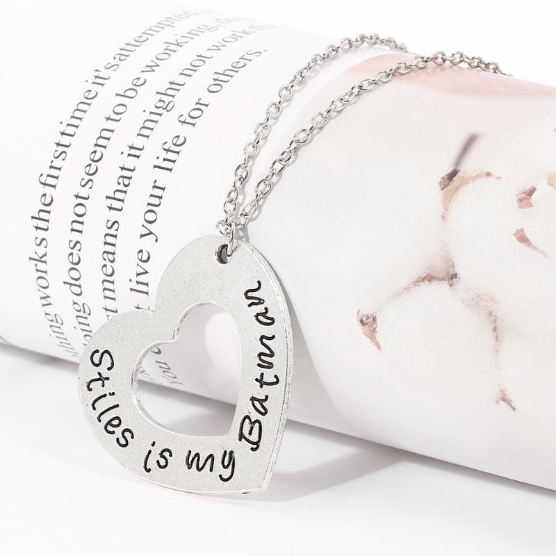 Pendant Necklaces Teen Wolf Series Stiles Is My Antique Silver Color Heart Chain Jewelry
Pendant Necklaces Teen Wolf Series Stiles Is My Antique Silver Color Heart Chain Jewelry