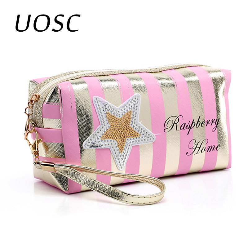 UOSC Fashion PU Leather Cosmetic Storage Bags 2019 New Women Laser Make Up Bag PVC Pouch Wash Toiletry Bag Travel Organizer Case, Gold
UOSC Fashion PU Leather Cosmetic Storage Bags 2019 New Women Laser Make Up Bag PVC Pouch Wash Toiletry Bag Travel Organizer Case, Gold
