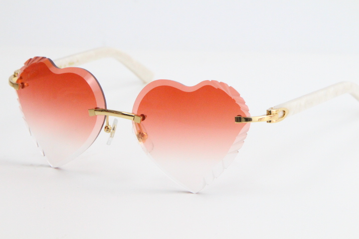 Selling Rimless Marble White Plank UV400 Heart Lens Sunglasses Adumbral 3524012 Gradient Lenses Transparent Frames With Clear Sun glasses Unisex
Selling Rimless Marble White Plank UV400 Heart Lens Sunglasses Adumbral 3524012 Gradient Lenses Transparent Frames With Clear Sun glasses Unisex
