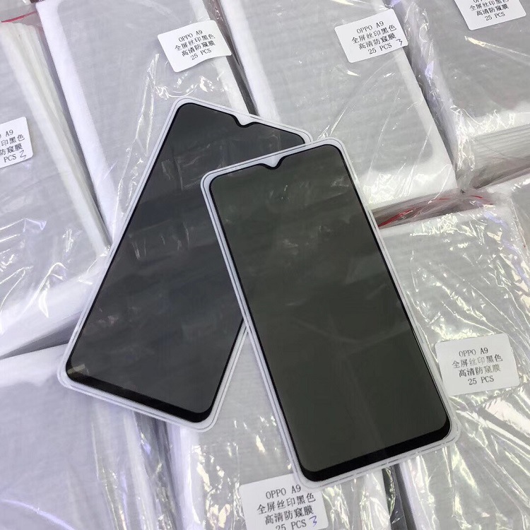 Full Cover Privacy Screen Protector Tempered Glass For Iphone 17 Air 16 15 14 Plus 13 12 Mini 11 Pro Max X XS XR 8 7 6S Plus With Paper Package