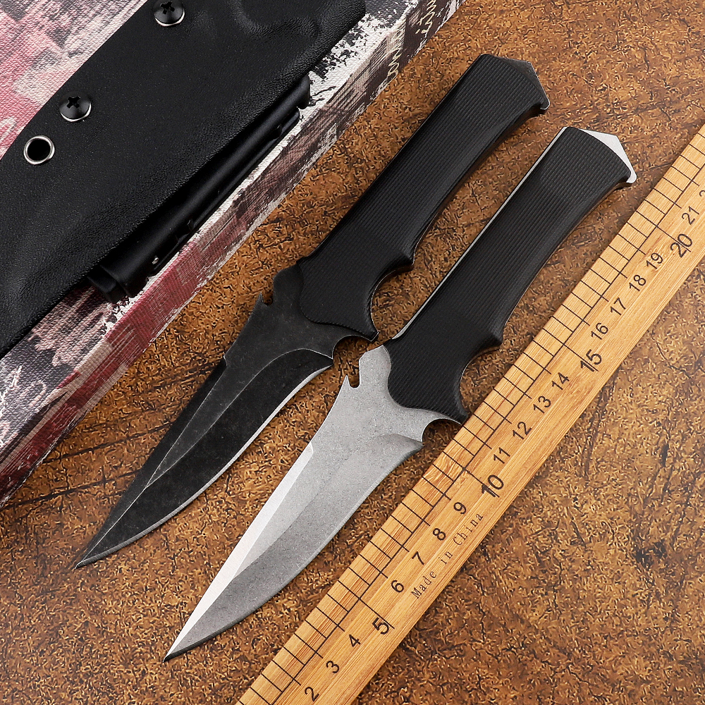 Black Dragon tactical straight fixed knife DC53 blade G10 handle survival hunting multifunctional self-defense military tool EDC gift
Black Dragon tactical straight fixed knife DC53 blade G10 handle survival hunting multifunctional self-defense military tool EDC gift