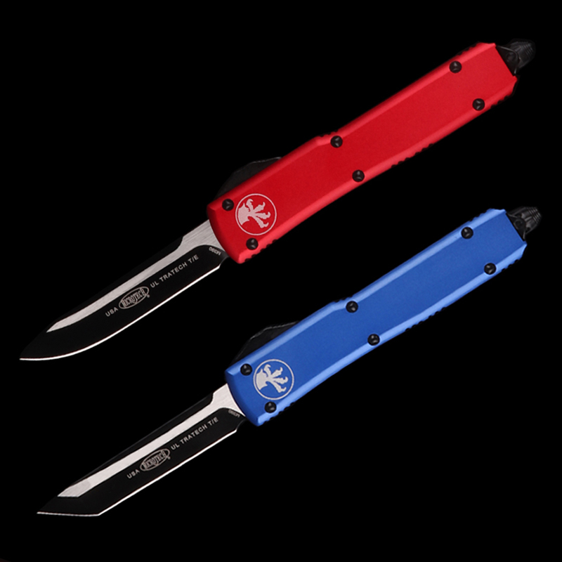 Drop point tanto edge hellhound Automatic MT UTX 85 knife double action Tactical micro knives tech pocket knife aluminum handle folding edc
Drop point tanto edge hellhound Automatic MT UTX 85 knife double action Tactical micro knives tech pocket knife aluminum handle folding edc