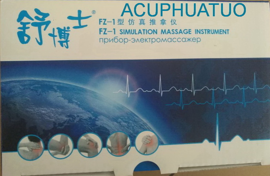 ACUPHUATUO new electronic acupuncture instrument electric massager device FZ-1 manual English or russian tea master misha LY191203