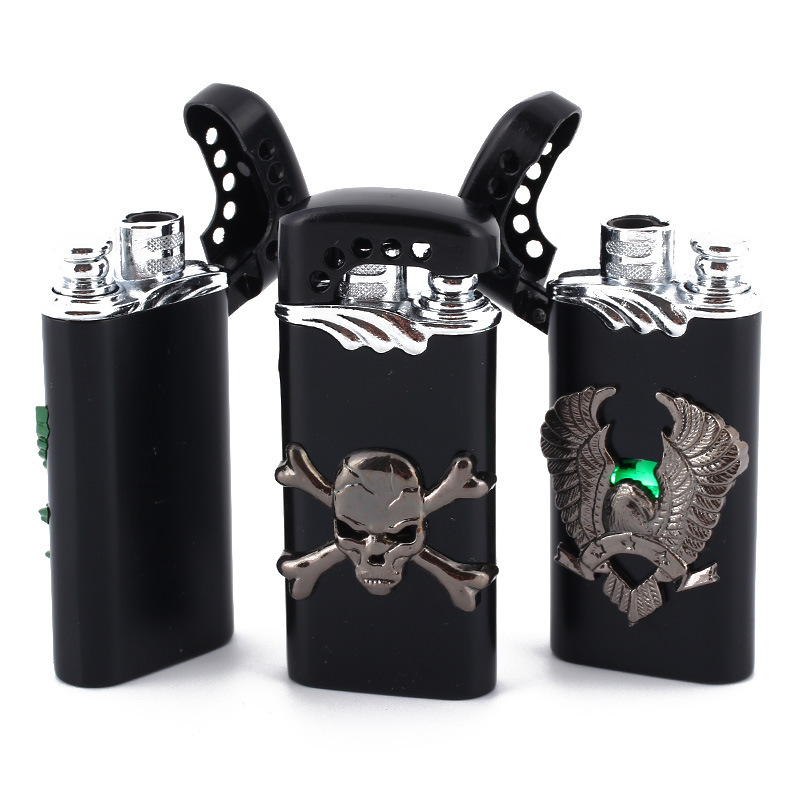 Cigarette Lighters New Strange Creative Metal Lighter With Light Smoking Accessories Smoking Tools Torch lighter
Cigarette Lighters New Strange Creative Metal Lighter With Light Smoking Accessories Smoking Tools Torch lighter