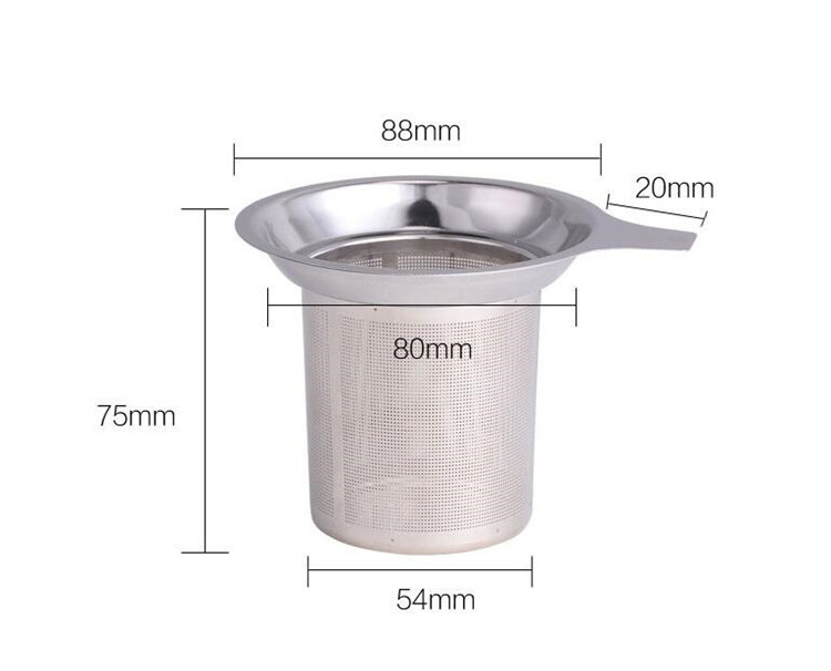 Mesh Infuser Reusable Strainer Stainless Steel pot Loose Leaf Spice Filter Items for Coffee Kitchen Tool7305971