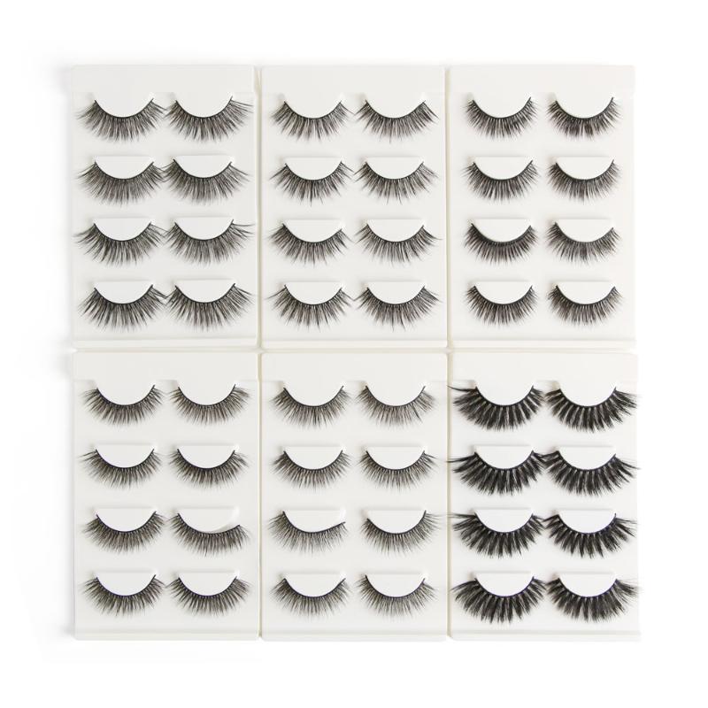 Mink & Wink 4Pairs Soft and Natural False Eyelashes High Quality False Mink 5D Eyelashes 100% Hand Made with Fast Shipping
Mink & Wink 4Pairs Soft and Natural False Eyelashes High Quality False Mink 5D Eyelashes 100% Hand Made with Fast Shipping