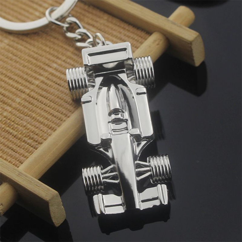 Cool Car Key Chain Key Ring F1 Racing Car Keychains Creative Metal Keychain For Fans Men Gifts