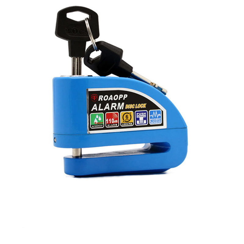 110db Motorcycle Alarm Anti-Theft Protection Lock Motorbike Anti-theft Alarms Wheel Discs Brake Security Safety Siren Locks For Harley YAMAHA