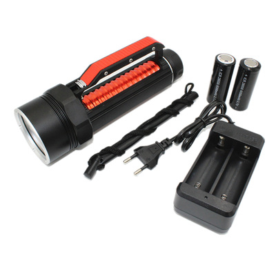 Ultra Violet Diving Flashlight 4 6 UV LED Waterproof 395nm 1800 lumens Purple Light Torch Linterna With 26650 Battery Charger