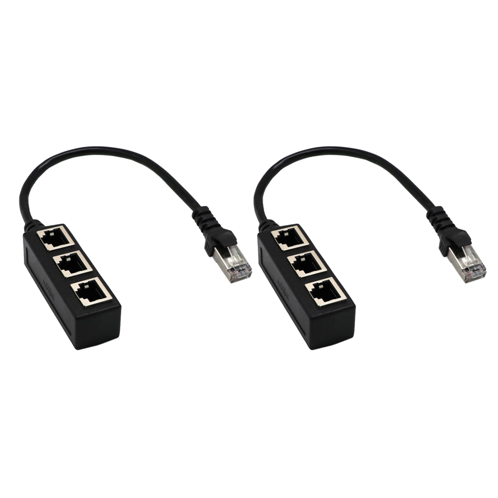 2xrj45 1 to 3 ethernet lan network splitter extender
2xrj45 1 to 3 ethernet lan network splitter extender