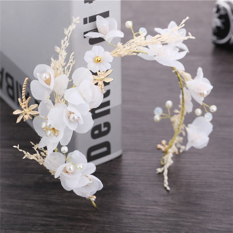 Bride Korean Wedding Dress Headwear Baby's Breath Dried Flowers Mori Hair Ornaments Marry Accessories Hair Hoop Garland Image Properties For
Bride Korean Wedding Dress Headwear Baby's Breath Dried Flowers Mori Hair Ornaments Marry Accessories Hair Hoop Garland Image Properties For