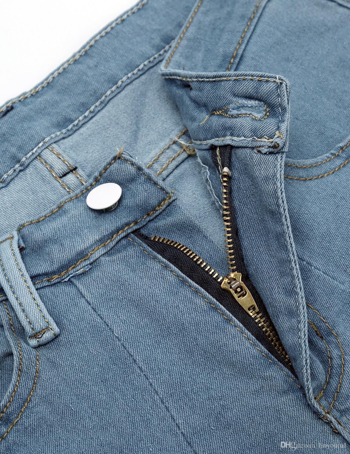2020 Sexy Women Wide Leg Pants Sheer Mesh Star Print Splice Denim Pants High Waist Casual Loose Pants Jeans Fashion Party Trousers
