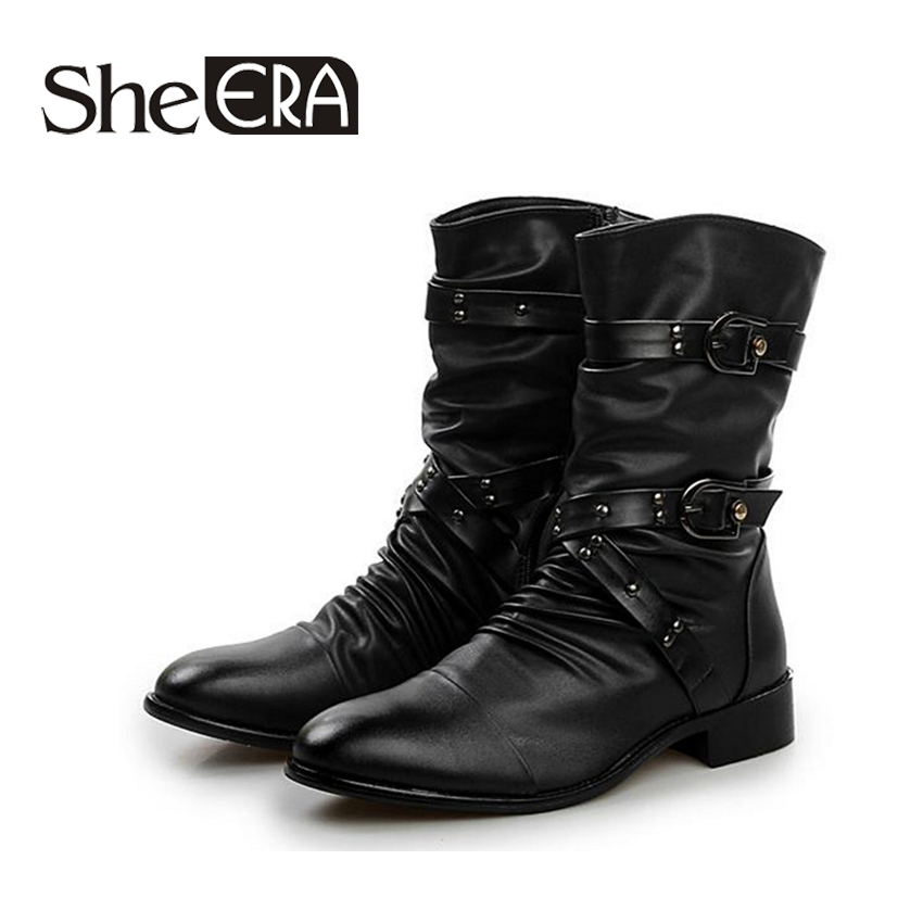 2019 New Men's Lather Boots Autumn Army Boots High Fashion Casual Pointed British Men's, Black
2019 New Men's Lather Boots Autumn Army Boots High Fashion Casual Pointed British Men's, Black