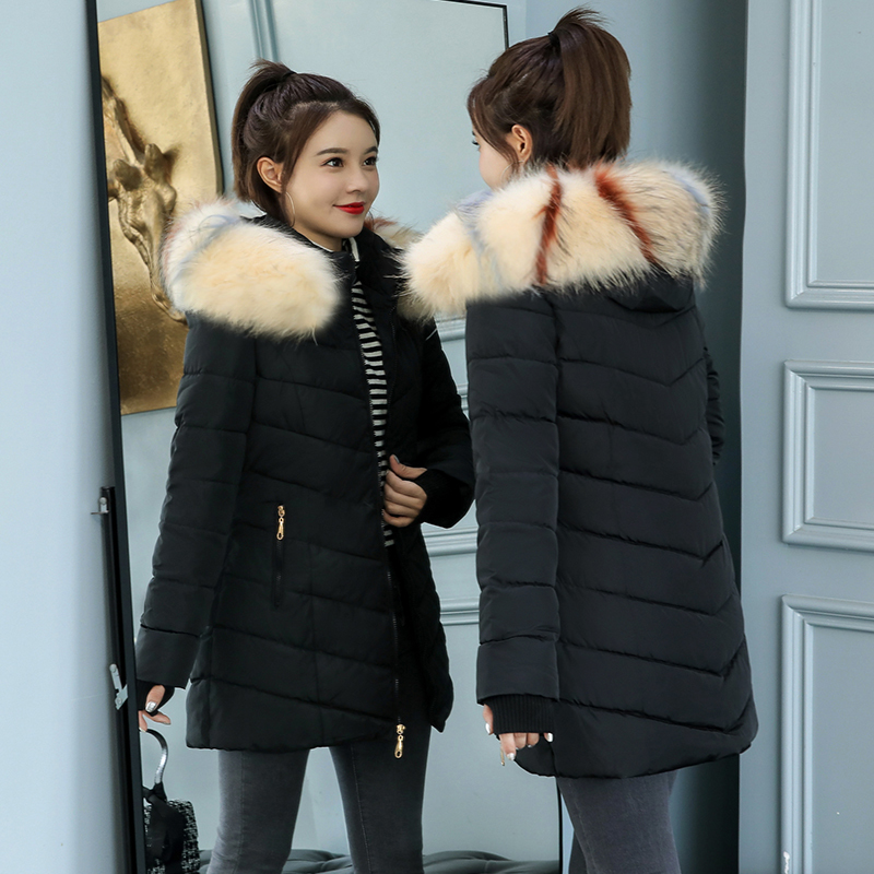 2020 Women Winter Jackets Down Cotton Hooded Coat Plus Size Parkas Mujer Coats Long Coat Fashion Female Fur collar Coats, Red
2020 Women Winter Jackets Down Cotton Hooded Coat Plus Size Parkas Mujer Coats Long Coat Fashion Female Fur collar Coats, Red