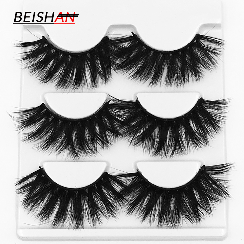 3 Pairs 25mm Mink Eyelashes Long Thick False Eyelashes Reusable Mink Natural Long Makeup False Makeup Tools
3 Pairs 25mm Mink Eyelashes Long Thick False Eyelashes Reusable Mink Natural Long Makeup False Makeup Tools